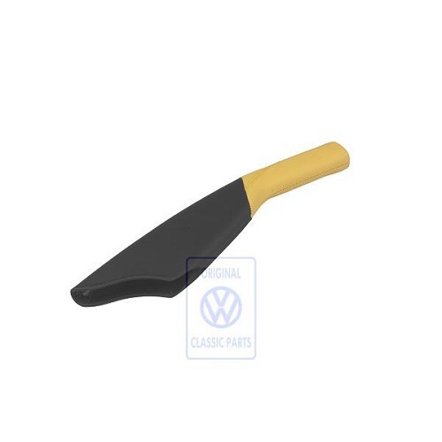 	
				
				
	Black/yellow handbrake handle and gaiter for Golf & Polo - C051847
