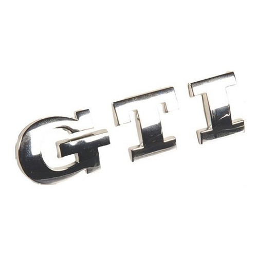 	
				
				
	Selbstklebende Emblem GTI verchromt Kofferraum für VW Golf 4 GTI Sonderserie 25. Jubiläum (2002) - C269635
