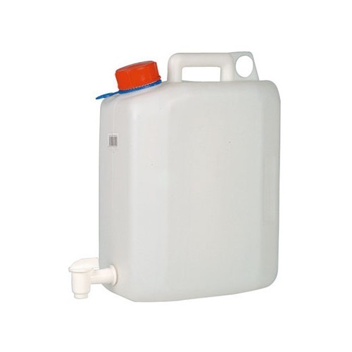 Jerrican à eau 20L avec valve en plastique amovible - Plateforme