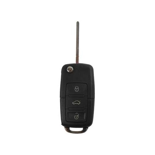 	
				
				
	Key matrix and 3-button remote control key casing for Volkswagen Golf 4, Passat, Bora - GA13330
