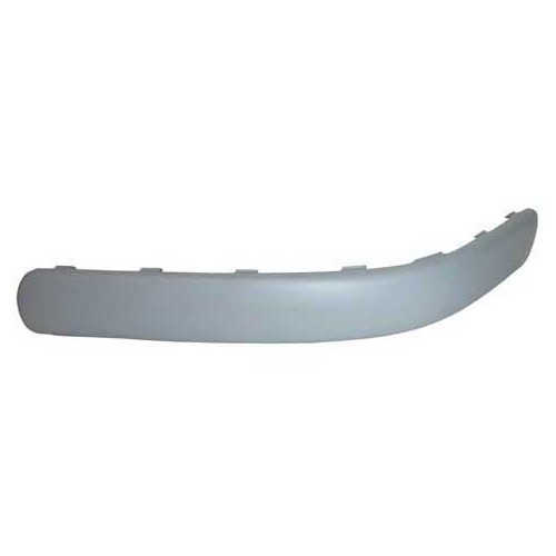 	
				
				
	Rear right bumper moulding for Golf 4, to be painted - GA20826
