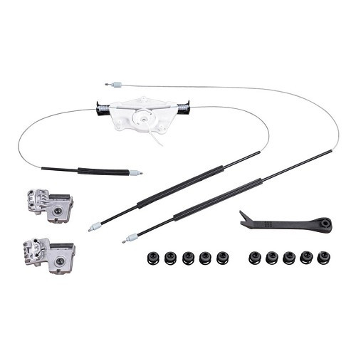 	
				
				
	Kit de reparación para elevalunas eléctrico delantero izquierdo para VW Golf 4 y Bora 4 puertas - GB20612
