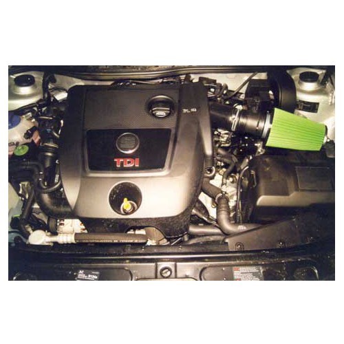 	
				
				
	Green Direct Intake Kit für Golf 4 TDi 130cv und 150cv - GC45524GN
