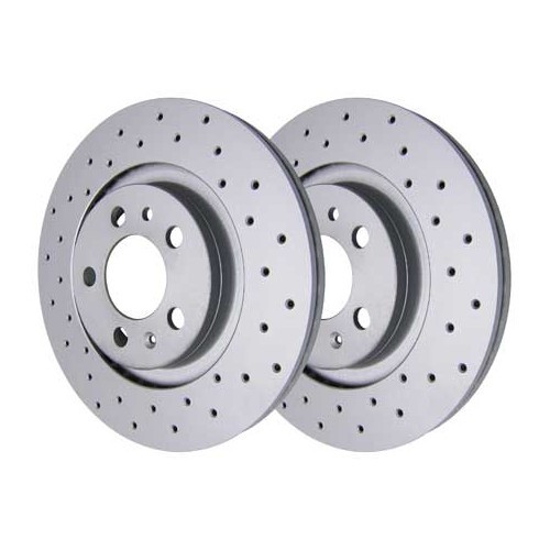 	
				
				
	Zimmermann Sport front brake discs (drilled) in 280 x 22mm - set of 2 - GH30802Z
