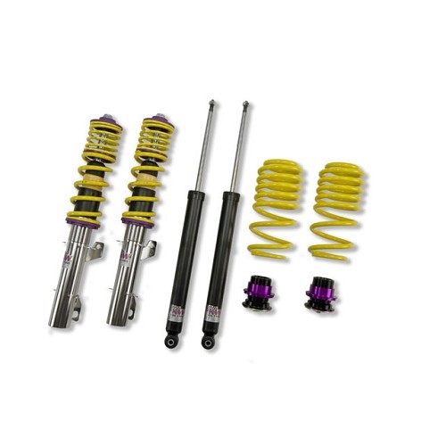 	
				
				
	Coilover KW V1 in acciaio inox per Golf 4 Berlina, 2 ruote motrici - GJ77472
