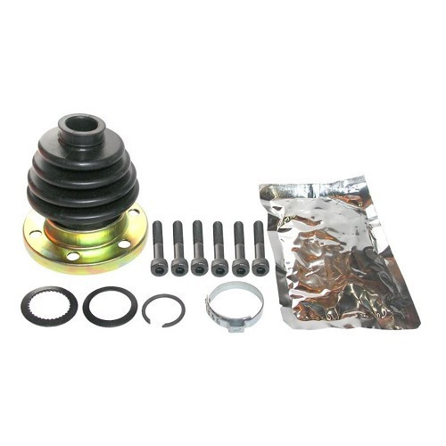 	
				
				
	1 complete cardan joint gaiter kit, gearbox side for Golf 3and Polo Classic - GS00312
