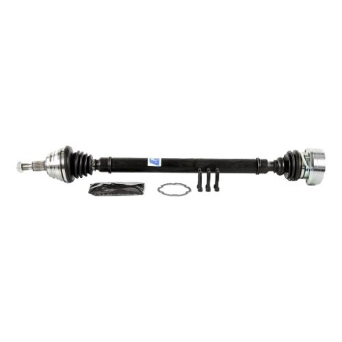 	
				
				
	Cardan de transmission avant droit neuf pour VW Golf 4 Bora et New Beetle 1.8 2.0 essence et 1.9TDI 2 roues motrices - côté passager - GS03402
