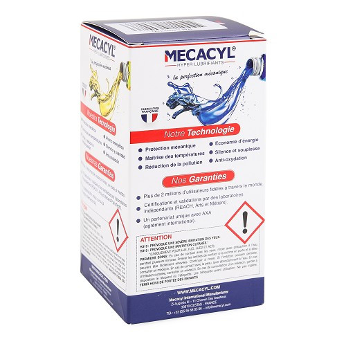 Hyper-lubrifiant MECACYL CR spécial vidange pour tous moteurs - 100ml -  UD10222 