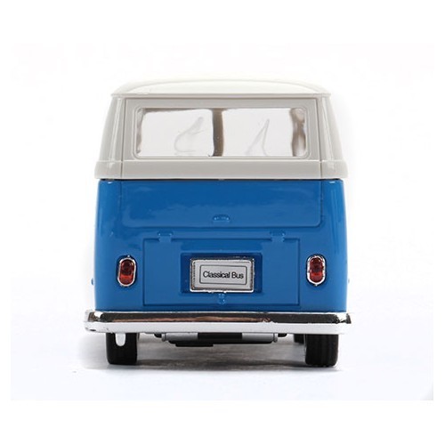 Miniature blue Split Screen Camper metal friction car 211087511A ...